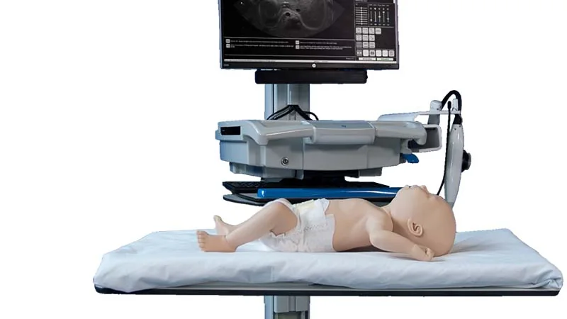 BabyWorks pediatric ultrasound simulator