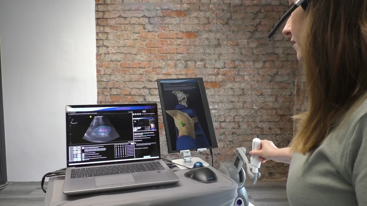 ScanTrainer ultrasound training simulator